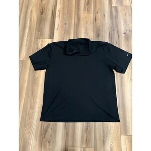 Nike Golf Polo Shirt Black Men's XL Active Wear